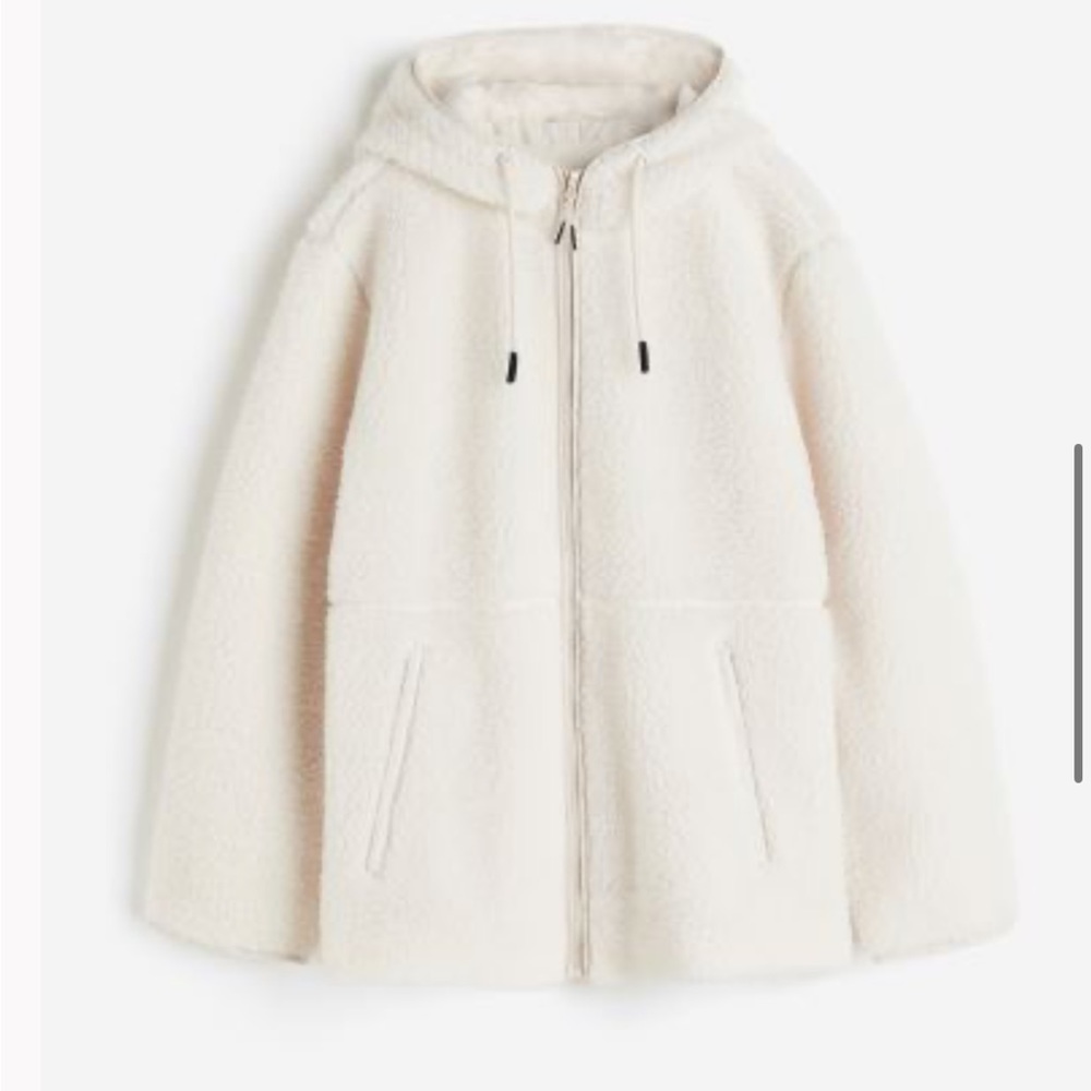 H&M Hooded Teddy Fleece Jacket brand New